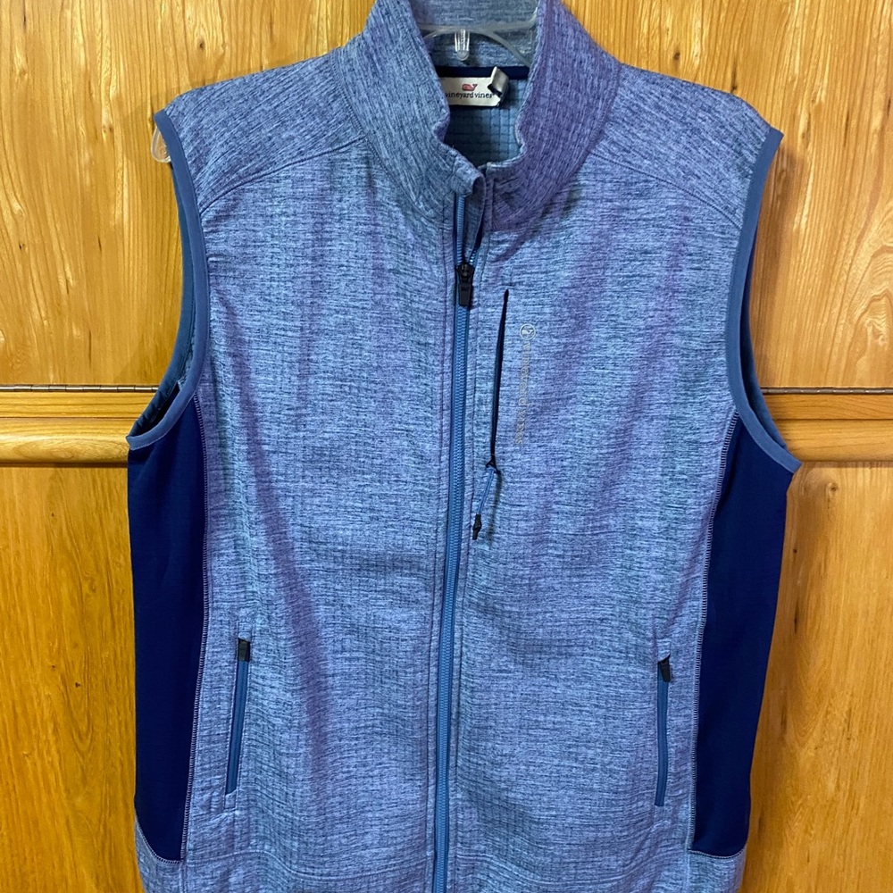 SALE! Ladies’ Vineyard Vines Light Blue and Dark Blue Performance Vest